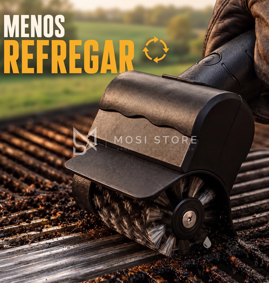 AsadoClean™ — Cepillo Eléctrico Limpia Parrillas | MOSI STORE