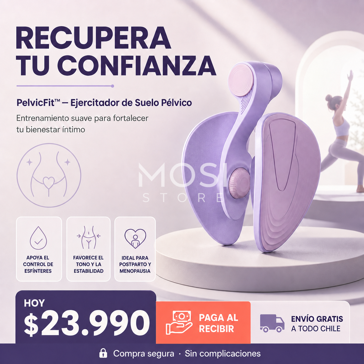 🌸✨ PelvicFit™ — Ejercitador de Suelo Pélvico | MOSI STORE