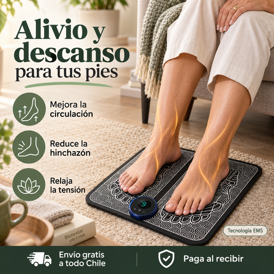 ReviveStep™ — Masajeador de Pies por estimulación EMS