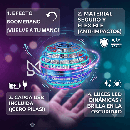 Pelota Voladora Led FlyBall Pro